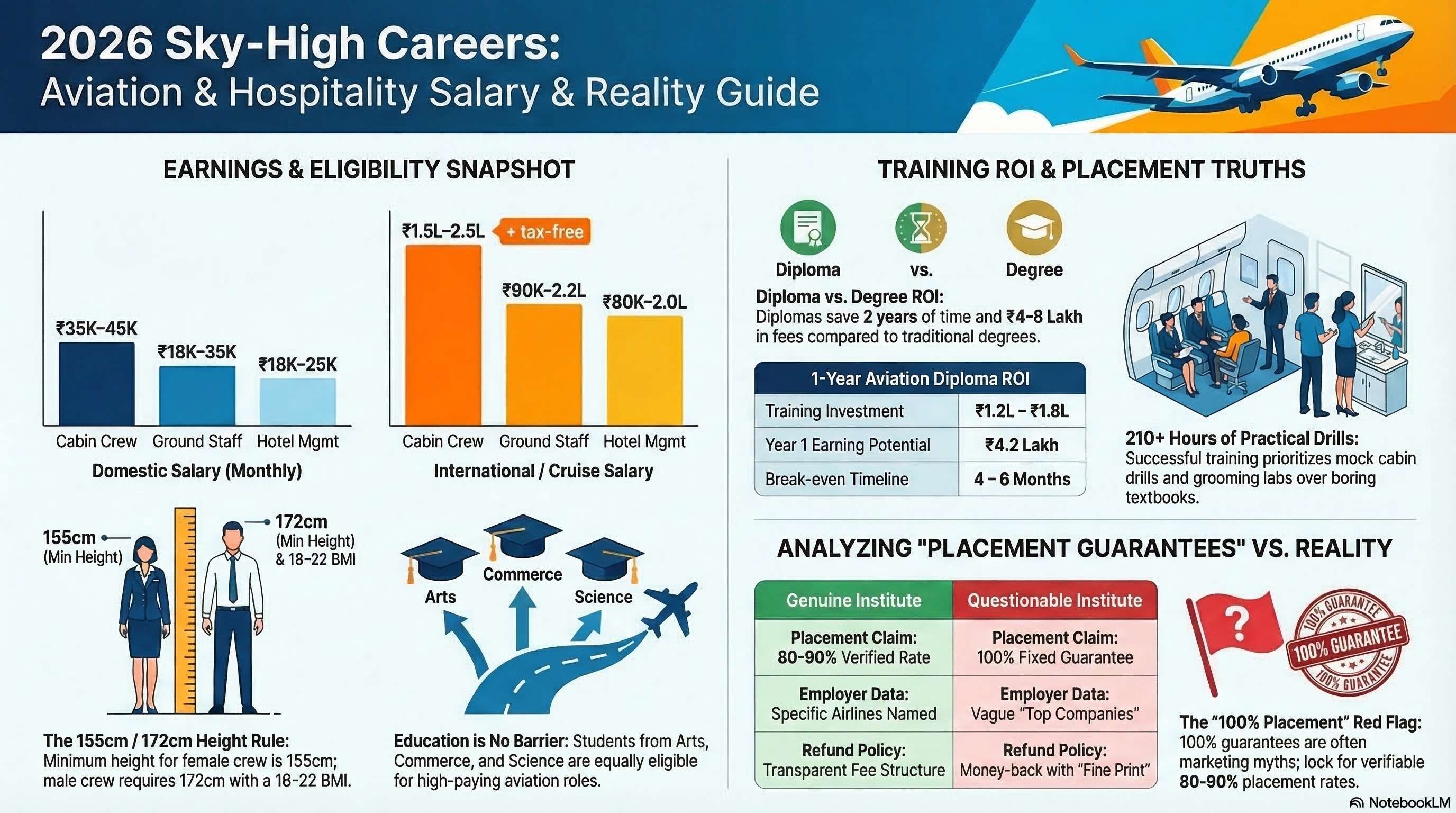 Ground Staff Course Placement Guarantee 2026: What It Really Means & Red Flags - Wings Institute Ground Staff guide